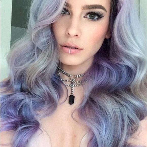 ? UNICORN COLLECTION 24” Ombré pastel lace-front main image 8